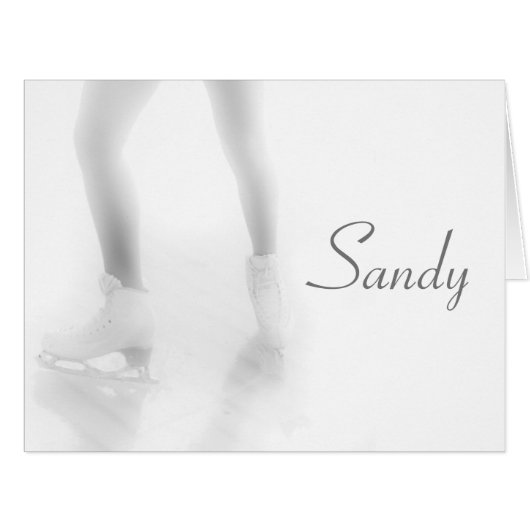 Ice skating cards (Front Horizontal)