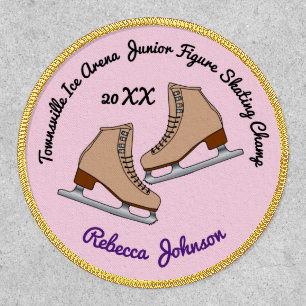 Ice Skating Champion Patch