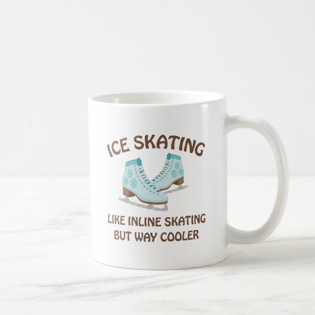 Ice Skating Coffee Mug (Right)