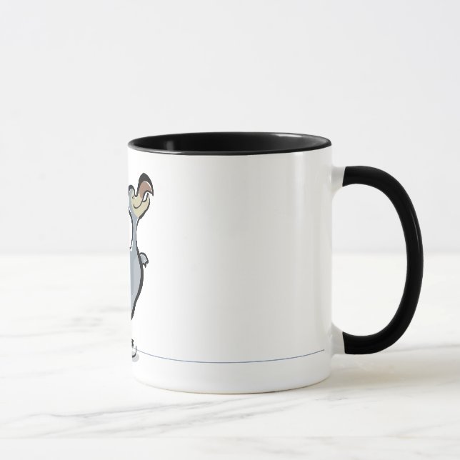 ice skating dodo mug (Right)