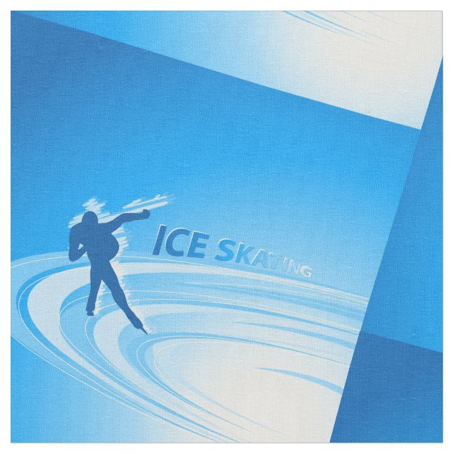 Ice Skating Fabric (Close Up)