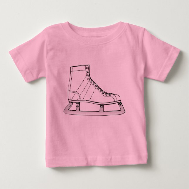 Ice Skating Figure skating Baby T-Shirt (Front)