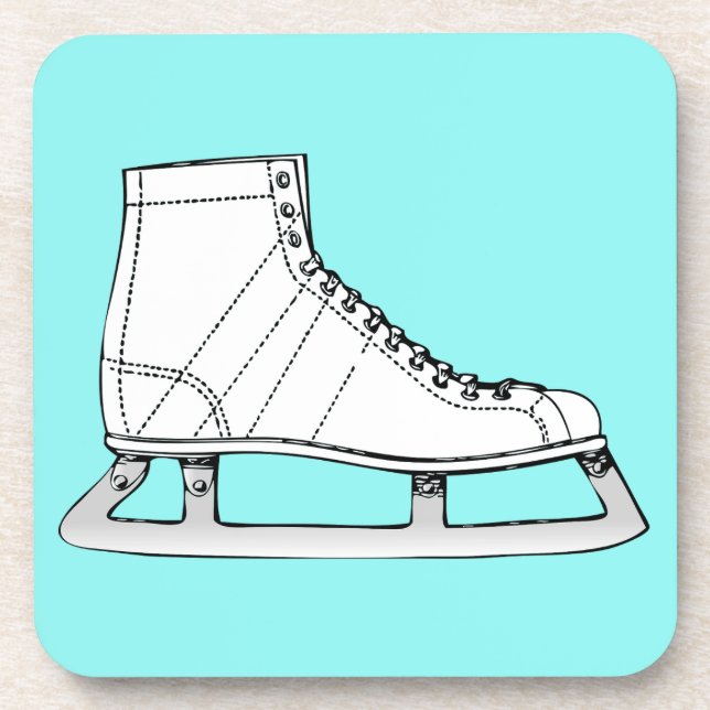 Ice Skating Figure skating Beverage Coaster (Front)
