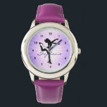 Ice Skating Figure Skating Design Watch<br><div class="desc">Ice Skating Figure Skating Design Watch with customizable personalization.</div>