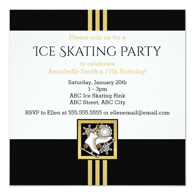 Ice Skating | Figure Skating Theme Party