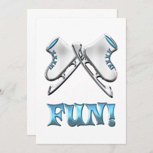 Ice Skating Fun (Front/Back)