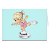 Ice Skating Girl (Front Horizontal)
