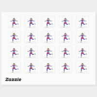 Ice Skating Girl Figure Skater Gift Tags, Zazzle