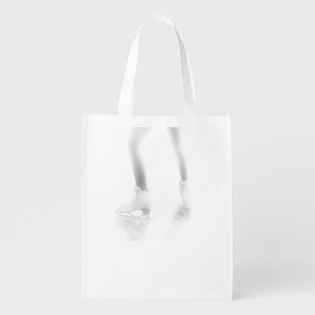 Ice skating grocery bag (Front)