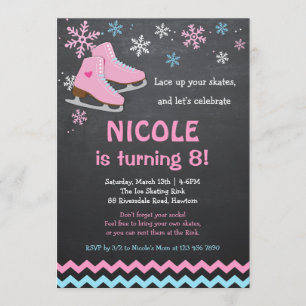 Ice Skating Invitation / Ice Skating Invite