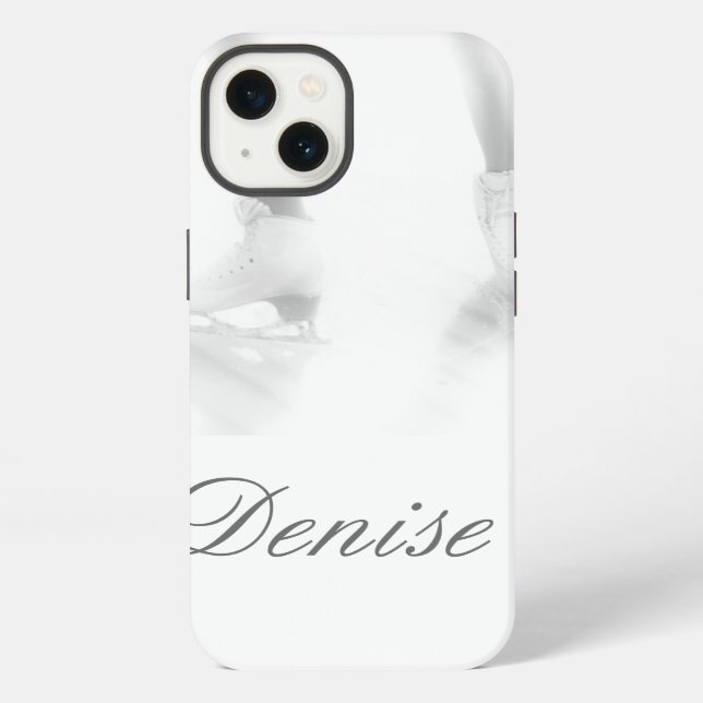 Ice skating iphone case (Back)