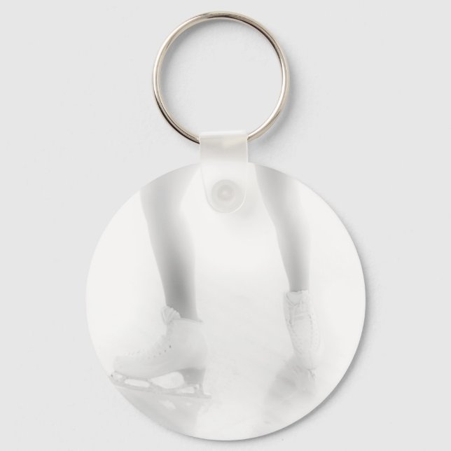 Ice skating keychain (Front)