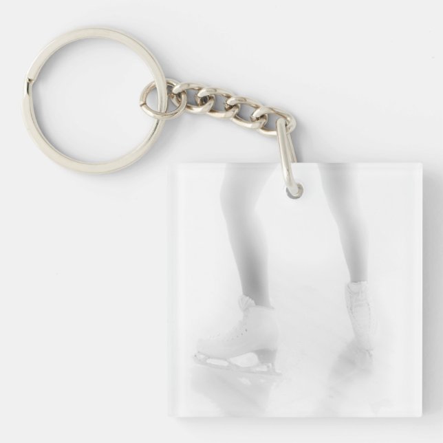 Ice skating keychain (Front)