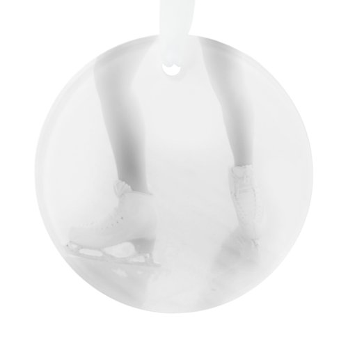 Ice skating ornament