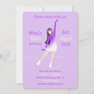 Ice Skating Party Invitation