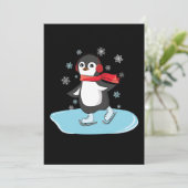Ice Skating Penguin (Standing Front)