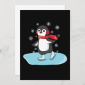 Ice Skating Penguin (Front/Back)