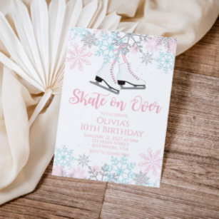 Ice Skating Birthday Party Invitations and Gifts for Figure Skaters – Page  2 – Mandys Moon Personalized Gifts