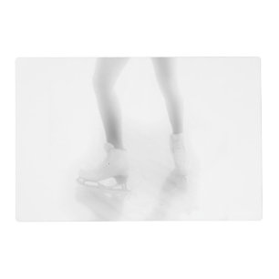 Ice skating placemat