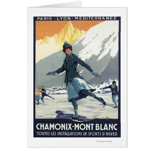 Ice Skating - PLM Olympic Promo Poster Cards (Front)