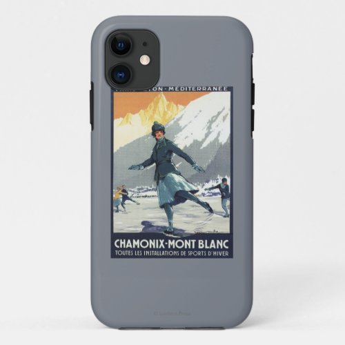Ice Skating _ PLM Olympic Promo Poster iPhone 11 Case