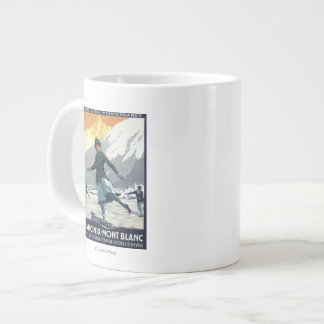 Ice Skating - PLM Olympic Promo Poster Giant Coffee Mug