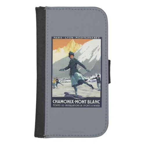Ice Skating _ PLM Olympic Promo Poster Phone Wallet