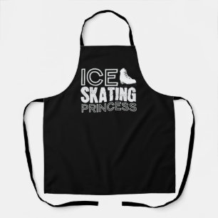 Ice Skating Princess Girl Hockey Girls Sports Apron