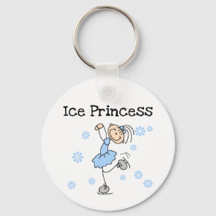 Ice Skating Princess  Keychain