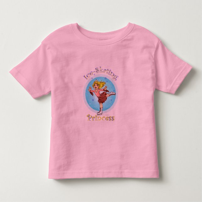 Ice-Skating Princess t-shirt (Front)