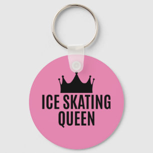 Ice Skating Queen - Ice Skating Keychain