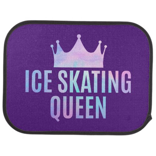 Ice Skating Queen _ Ice Skating Lovers   Car Floor Mat