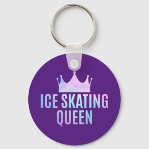 Ice Skating Queen - Ice Skating Lovers Keychain