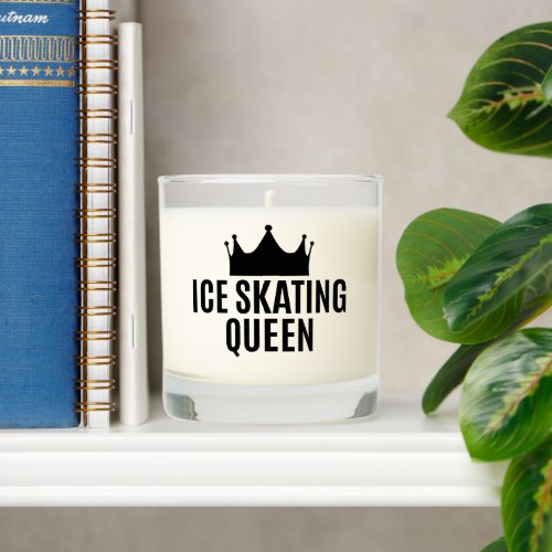 Ice Skating Queen _ Ice Skating  Scented Candle