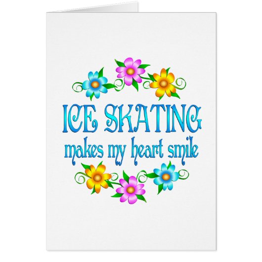 Ice Skating Smiles Cards (Front)