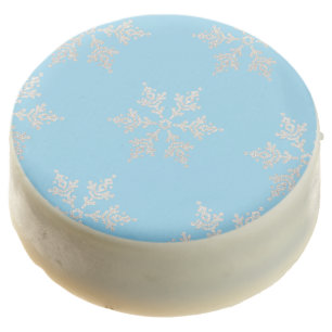 Ice Skating Snowflake Birthday Party Chocolate Covered Oreo