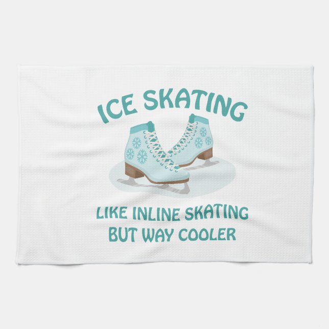 Ice Skating Towel (Horizontal)