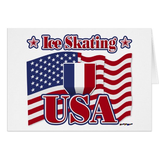 Ice Skating USA Cards (Front Horizontal)