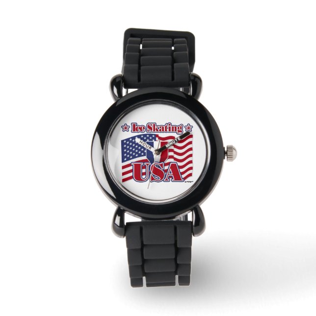 Ice Skating USA Watch (Front)