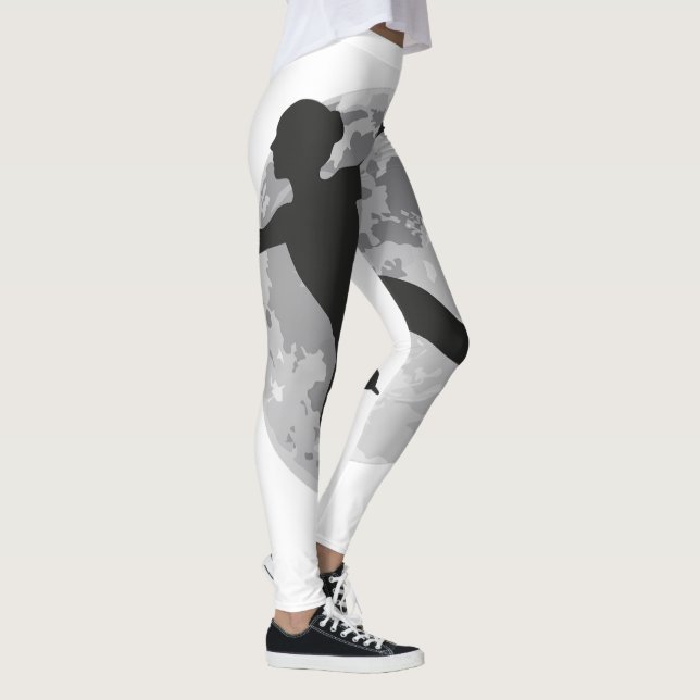 Ice Skating Womens Art Leggings (Right)