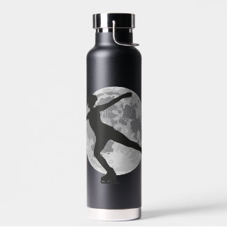 Ice Skating Womens Art Water Bottle