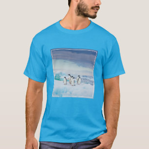 Ice & Snow Adelie Penguins Antarctica T-Shirt