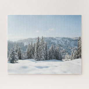 Ice & Snow Allgäu Bavaria Germany Jigsaw Puzzle