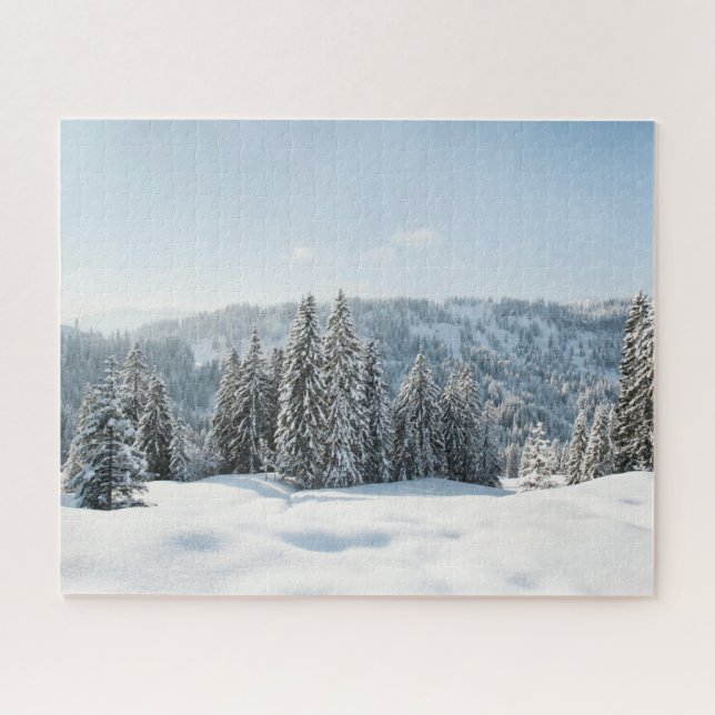 Ice & Snow | Allgäu Bavaria Germany Jigsaw Puzzle (Horizontal)