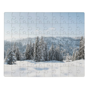 Ice & Snow Allgäu Bavaria Germany Jigsaw Puzzle
