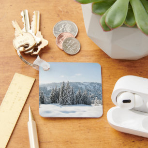 Ice & Snow Allgäu Bavaria Germany Keychain