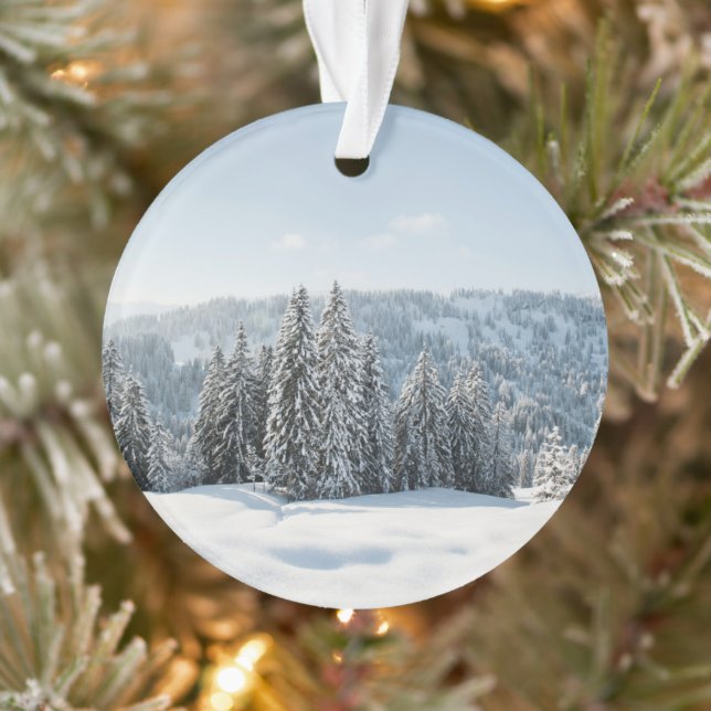 Ice & Snow | Allgäu Bavaria Germany Ornament (Tree)