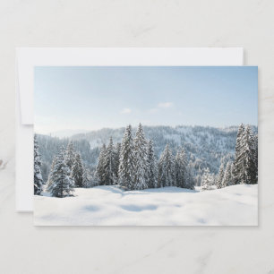 Ice & Snow   Allgäu Bavaria Germany Thank You Card