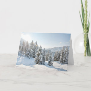 Ice & Snow Allgäu Bavaria Southern Germany Card