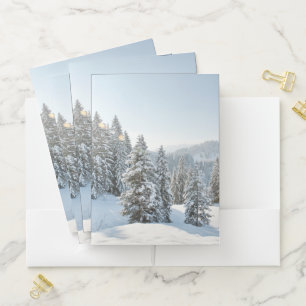 Ice & Snow   Allgäu Bavaria Southern Germany Pocket Folder